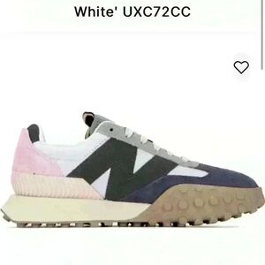 New Balance Purple and Gray Sneakers